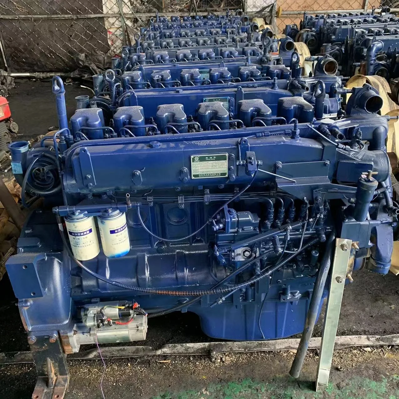 Second Hand Engine Assembly WP12.380 Truck with 12 Speed Gearbox Heavy Duty Machinery in Stock