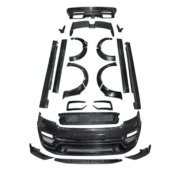 Body Kit For Land Range Rover Velar Front Bumper Wide Flare Carbon ...