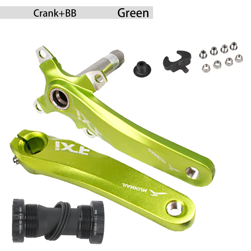 IXF 104 BCD Aluminum Alloy Crank Set for BMX, MTB, and Road Bikes