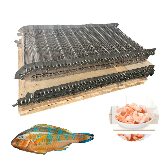 Conveyor Belt Food Grade Conveyor Belt Conveying Spiral Wire Mesh Belt 4