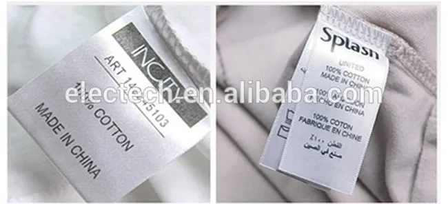 Digital 3 Colors Garment Label Flexo Printing Machine Machinery