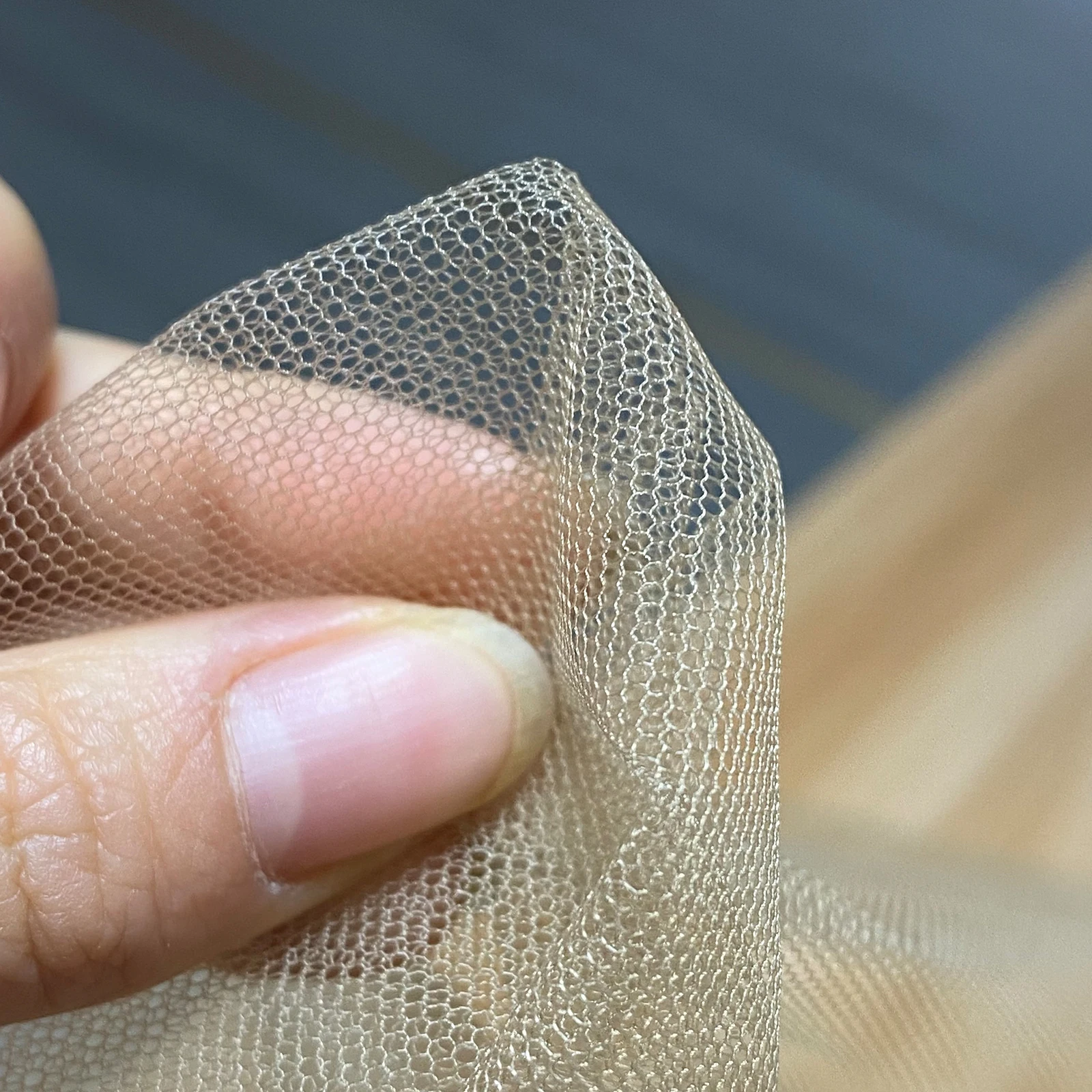 Hd Lace Net Transparent Invisible Swiss Lace Net Fabric 1 Yard Wig Caps