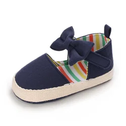 Soft Sole Cheap Cute Bow Baby Newborn Mary Jane Kids Toddler Girl Shoes