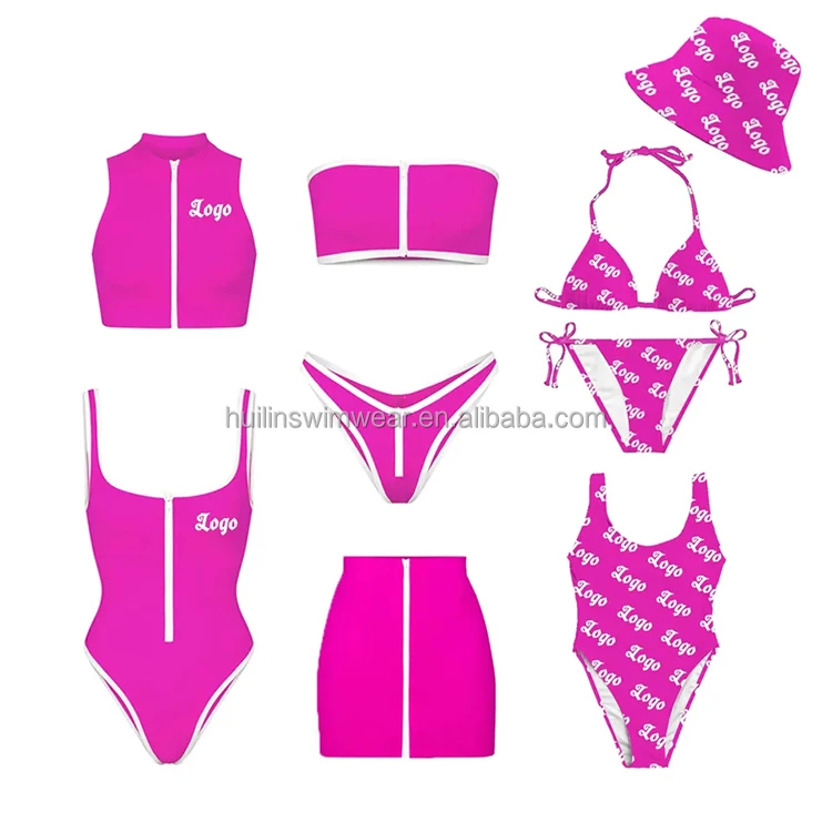 Huilin Neoprene Swimwear Manufacturer Factory Women Custom Logo Private