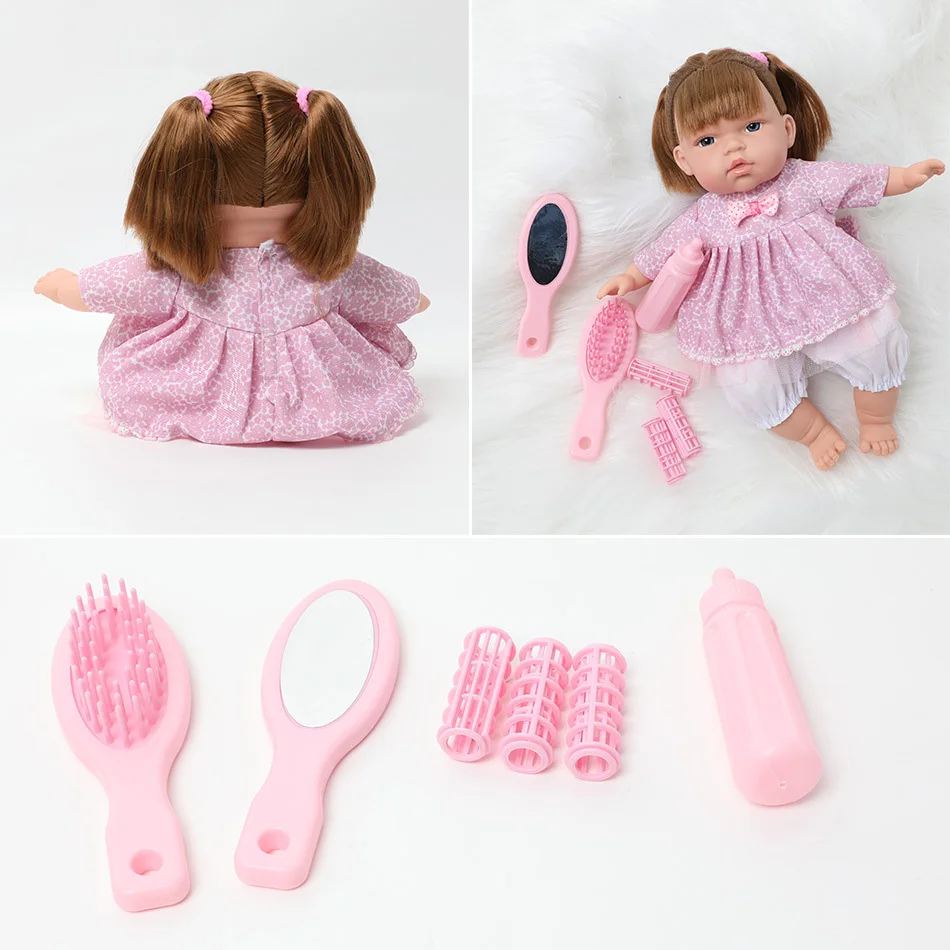 ソフト12インチ等身大女の子のようなビニール製手作りフルシリコン