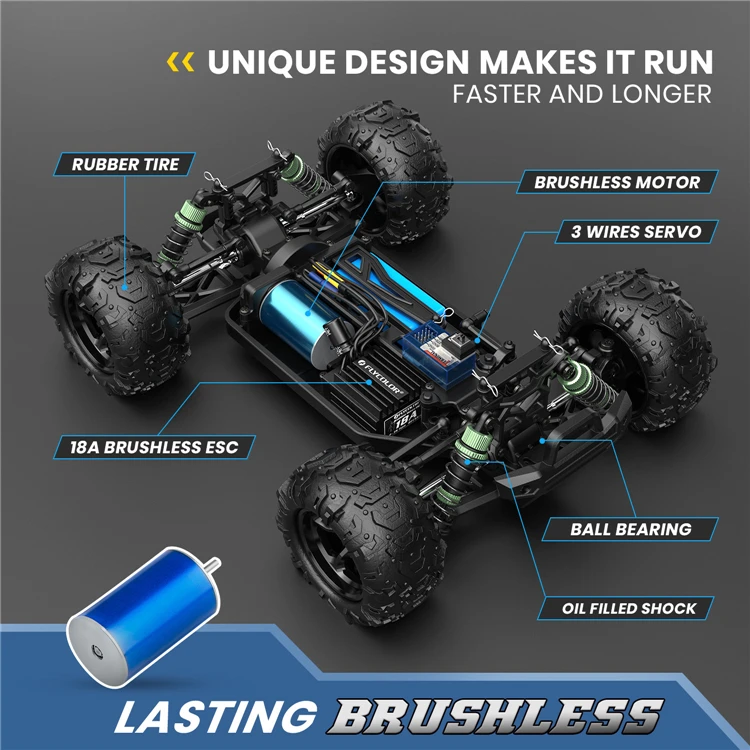 deerc brushless rc cars 300e