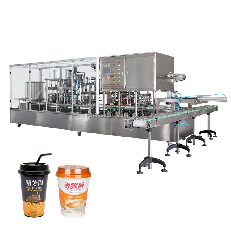 Hot Sale Semi-automatic Medical Grade High-Accuracy Paper/Plastic Cup Filling Sealing Machine for Beverages Oil & Powder
