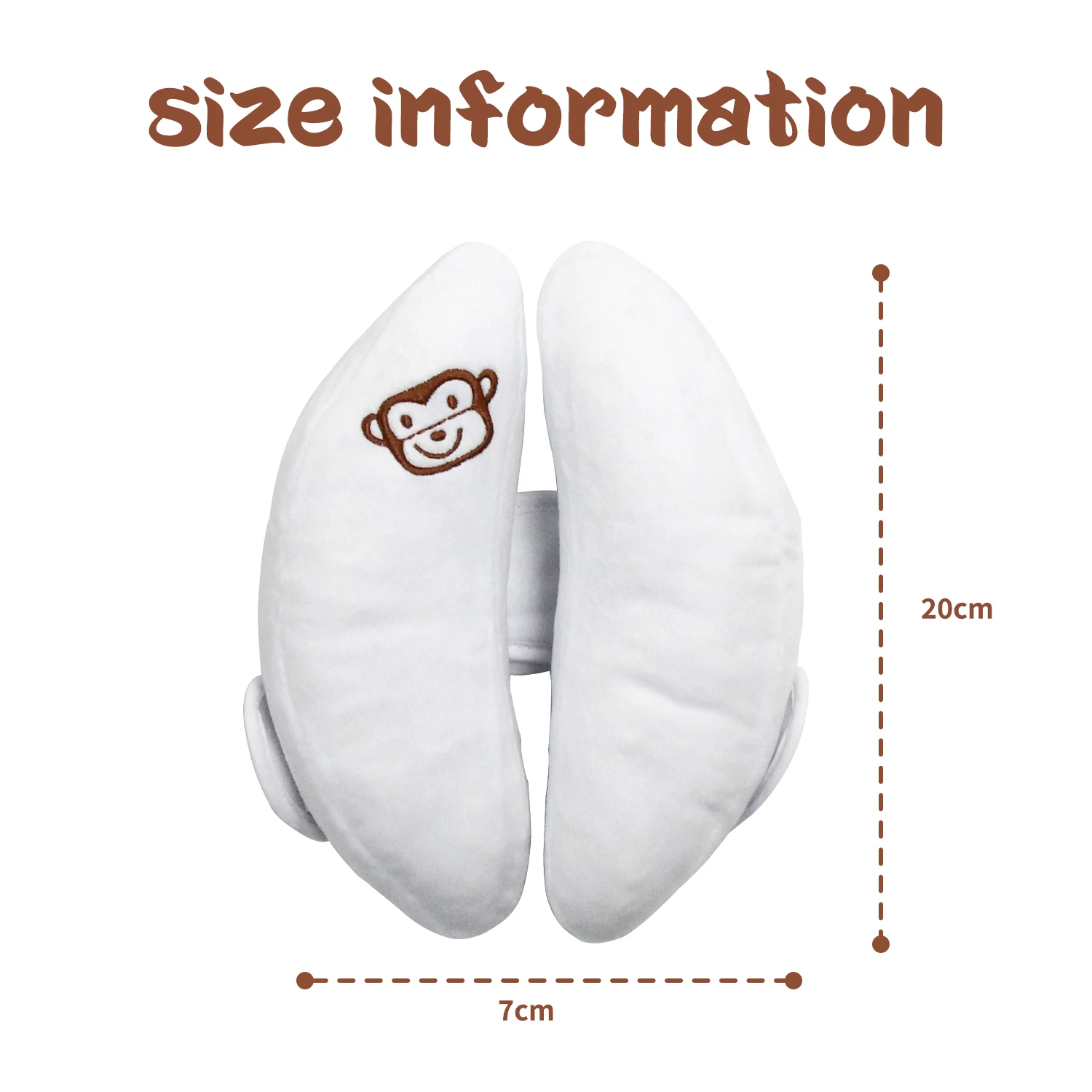 Ushaped Pillow Pp Cotton Baby Neck Support Pillow Toddler Neck Pillow