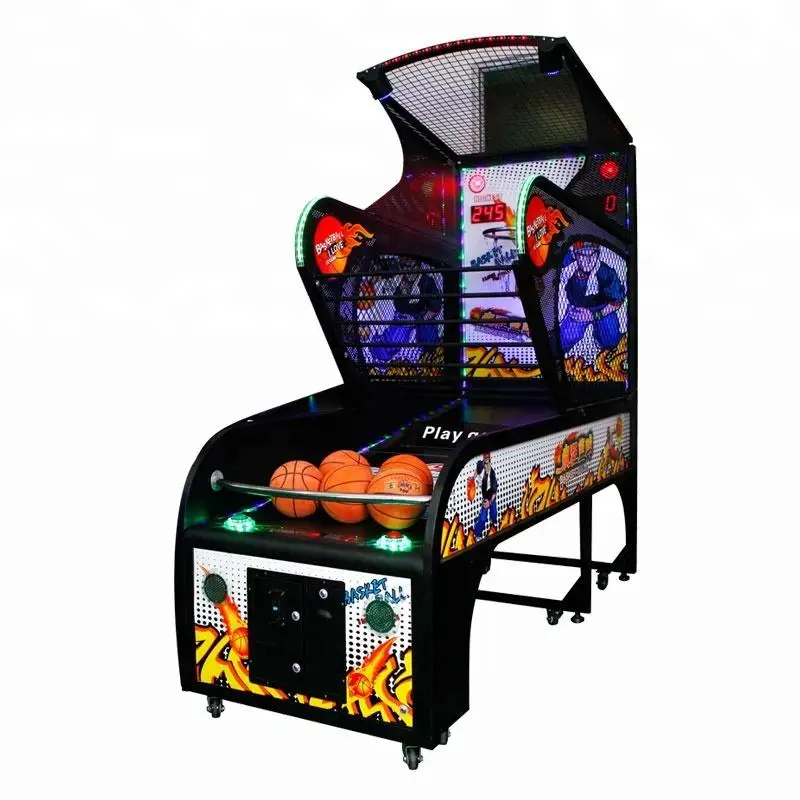 Coin Operated Luxury Arcade Basketball Indoor Electronic Arcade Basketball