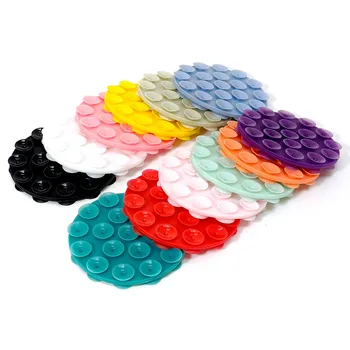Silicone Double-Sided Suction Cup Stickers 19 Thickeneded Anti-Knock Anti-Slip Mobile Phone Back for Educational Toys