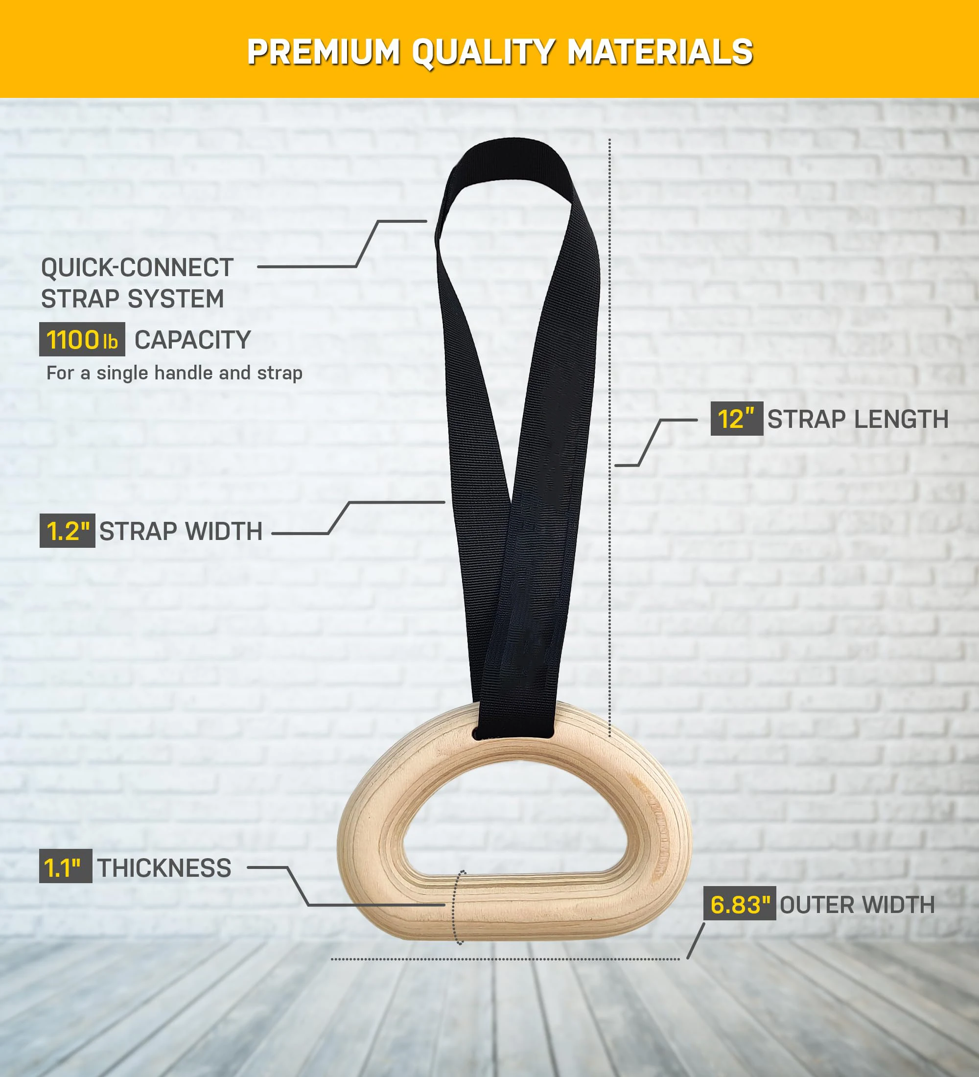 MKAS Calisthenics Pull up Handles - Pull up Grips, LAT Pull Down Gym Handles Design Attachment to Bars Barbells Home Workouts Gym Rings