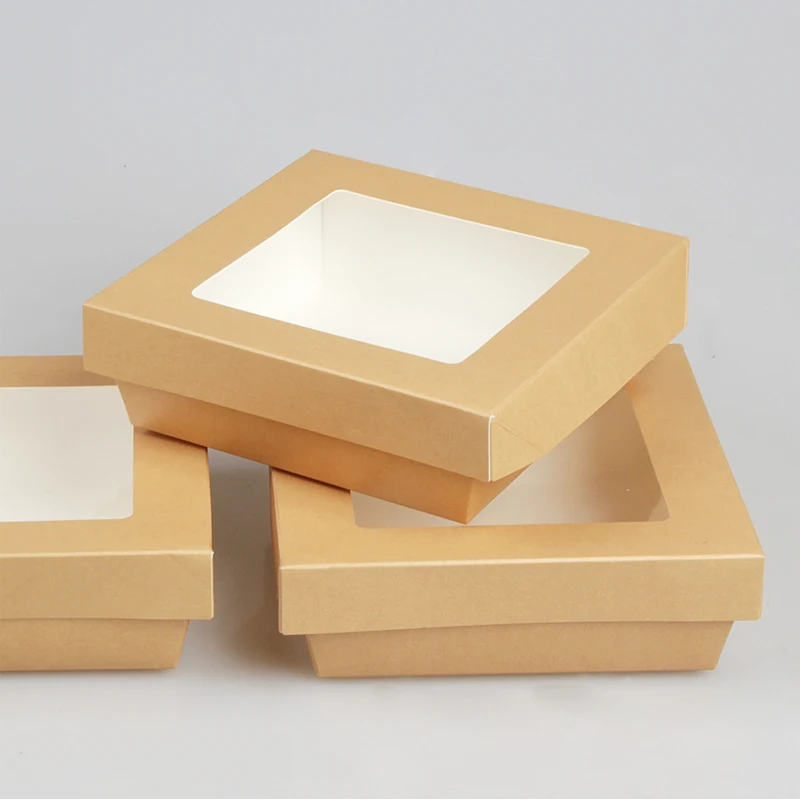 Hot Sale Customized Oil Resistant Cardboard Food Packing Paper Cover Box for Takeaway details