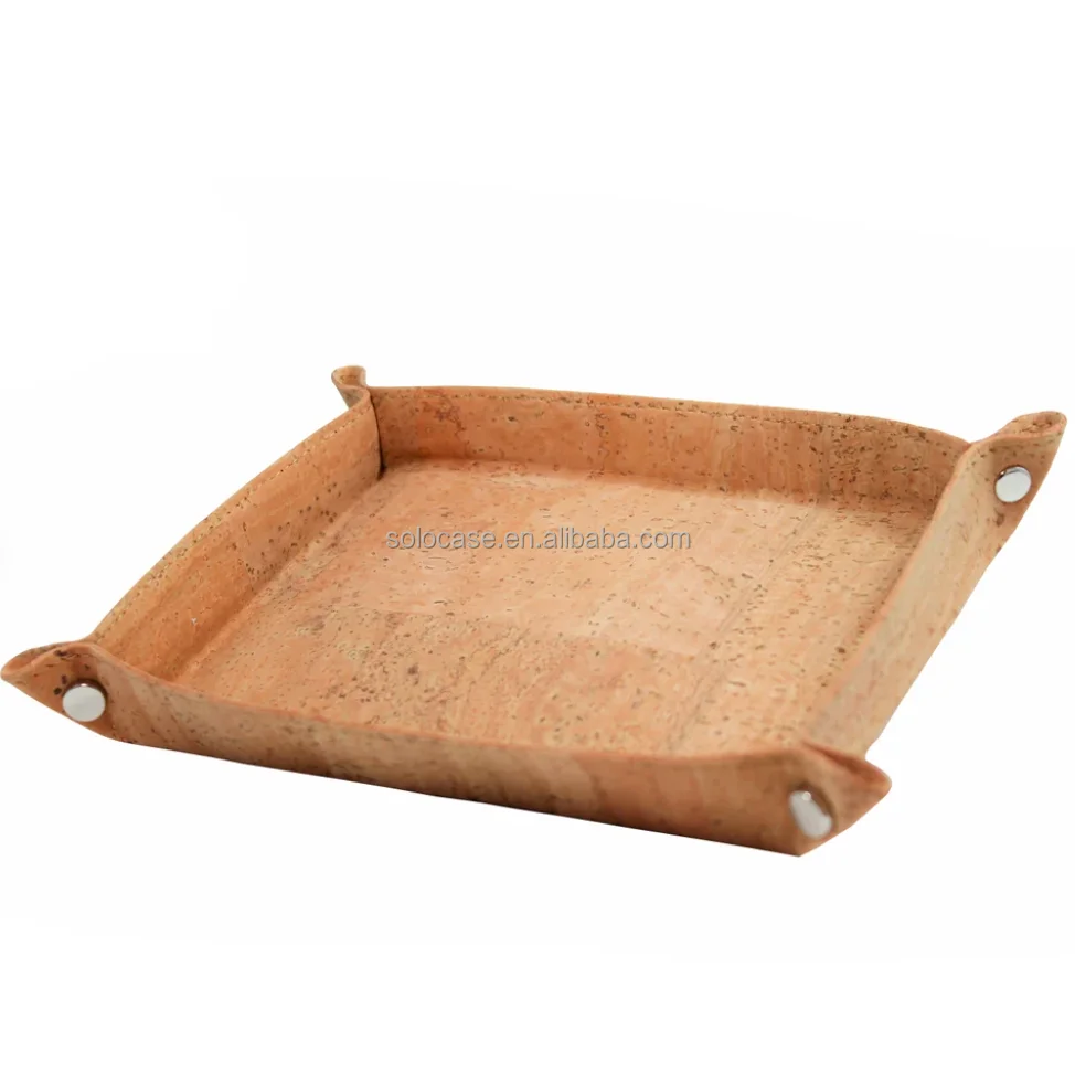 Cork Leather Carry-All Tray
