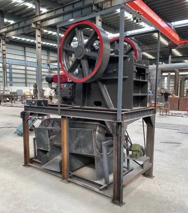 trommel screen crusher