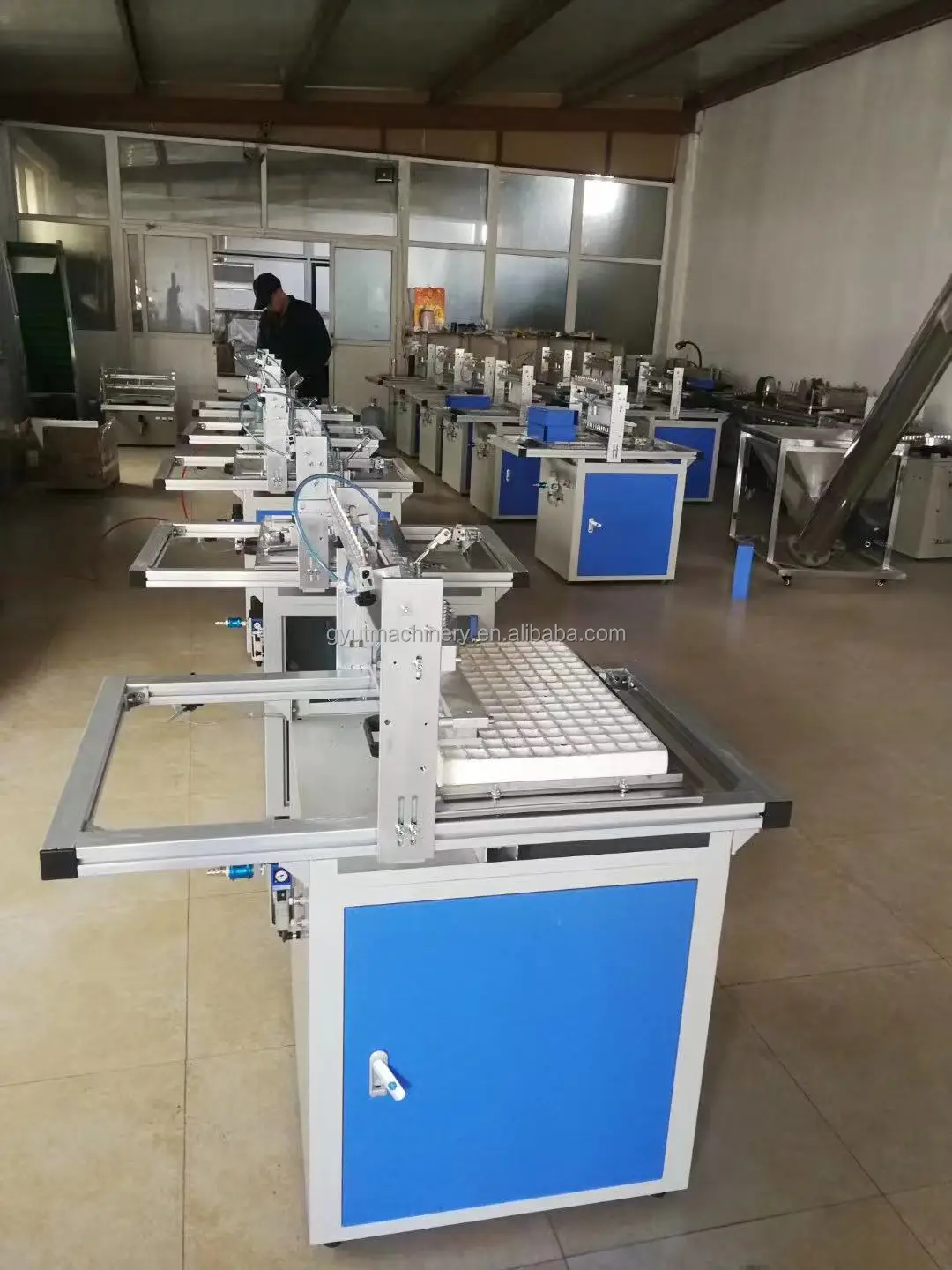 Nursery Seeder Machines Microgreen Tray Growing Seeding Machines