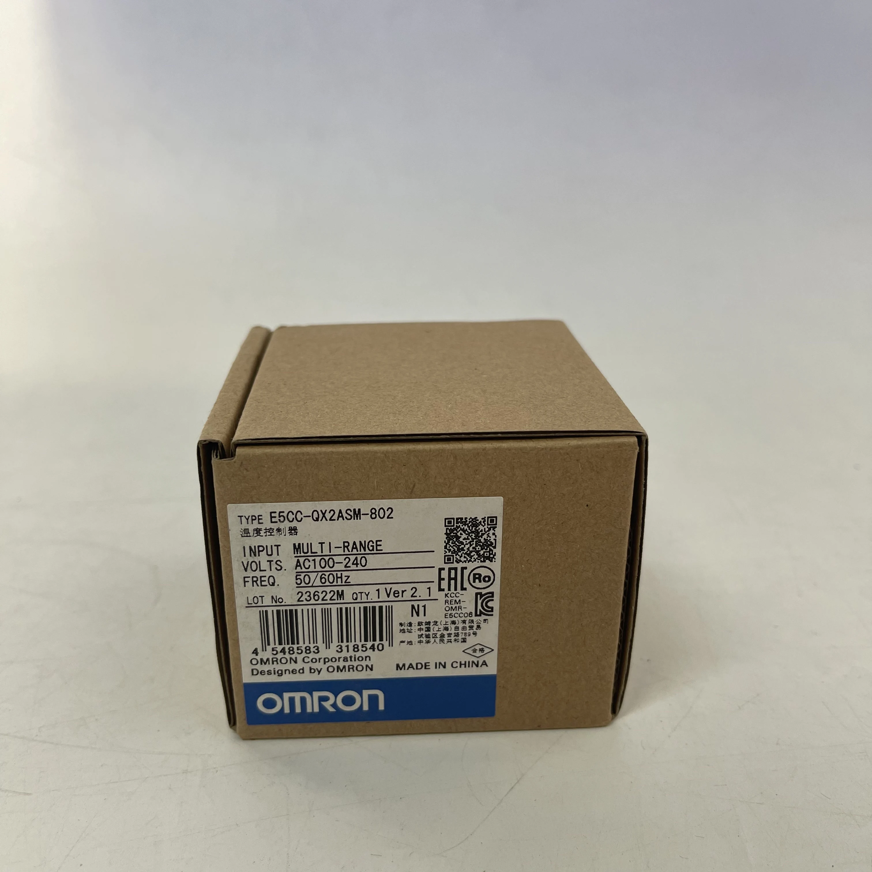 Omron Temperature Controller E5CC-QX2ASM-802