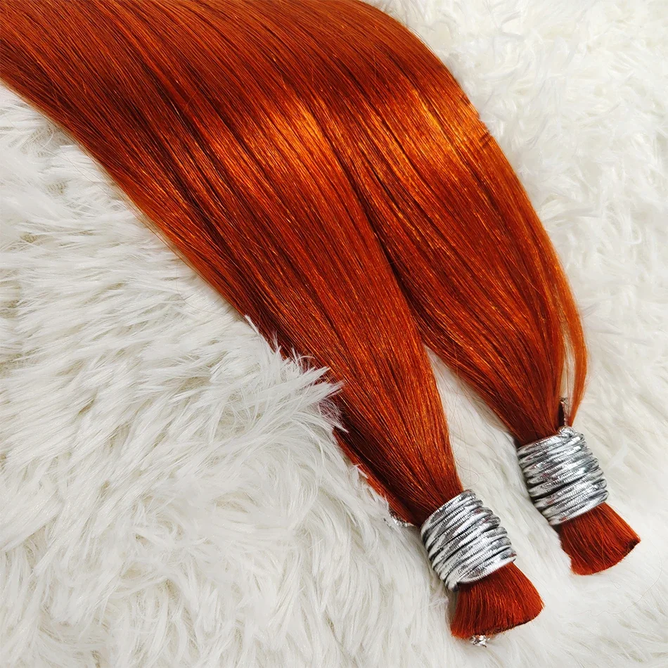 Virgin Human Hair Bulk til fletning Extensiones Cabelo Humano_voghion.com