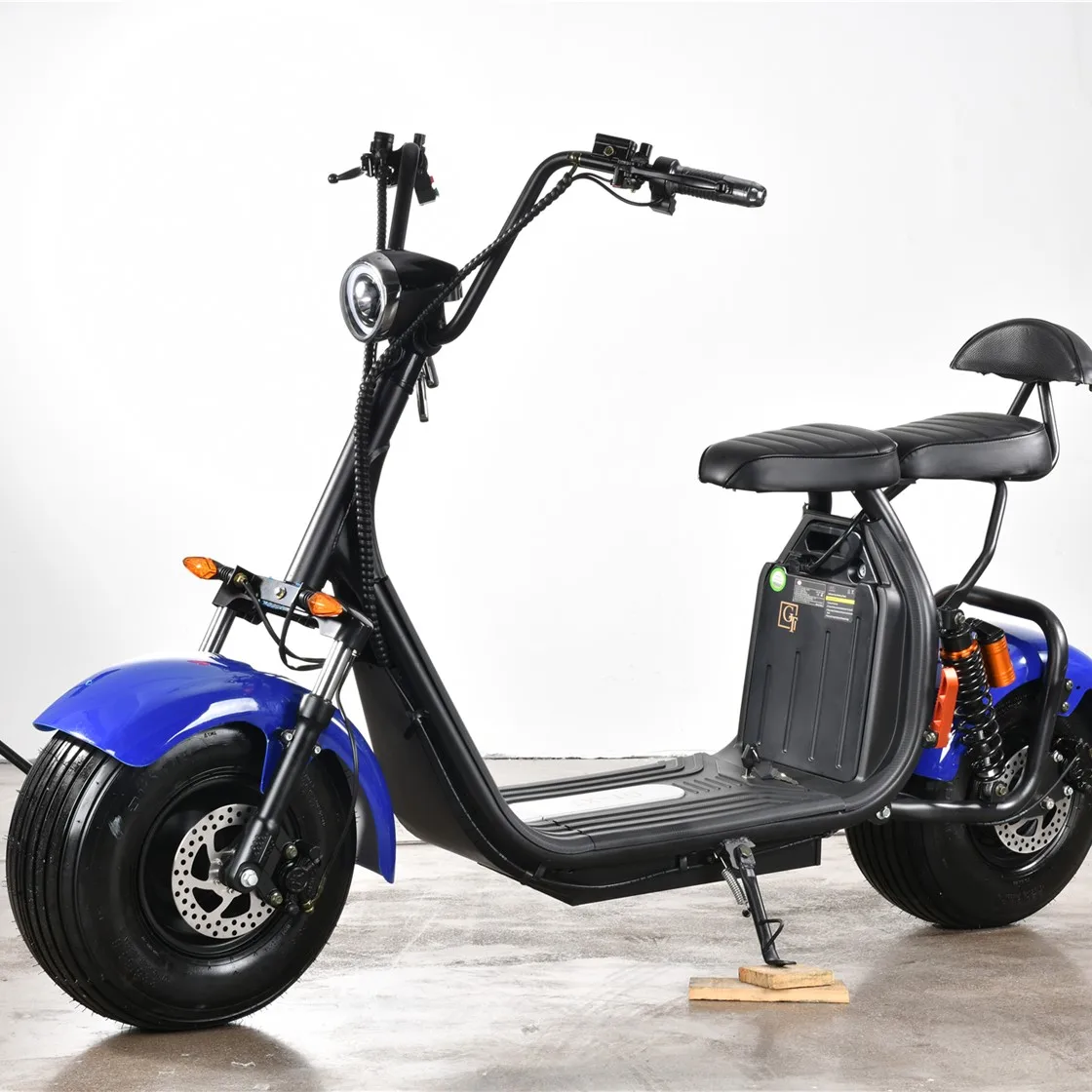 Direct Factory OEM Stock Electric Citycoco Scooter Motorcycle Elektro Roller Elektrische Chopper Moto Electrica Electric Scooter