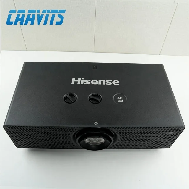 Hisense P65 4K Laser Projector: 6500 Lumens, 3D Ready, Short Throw