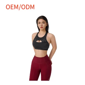 Breathable Custom logo Spandex Wholesale, High-quality Seamless Women's Sportswear, Gym Yoga Sports Bras, Suitable for Women Gym