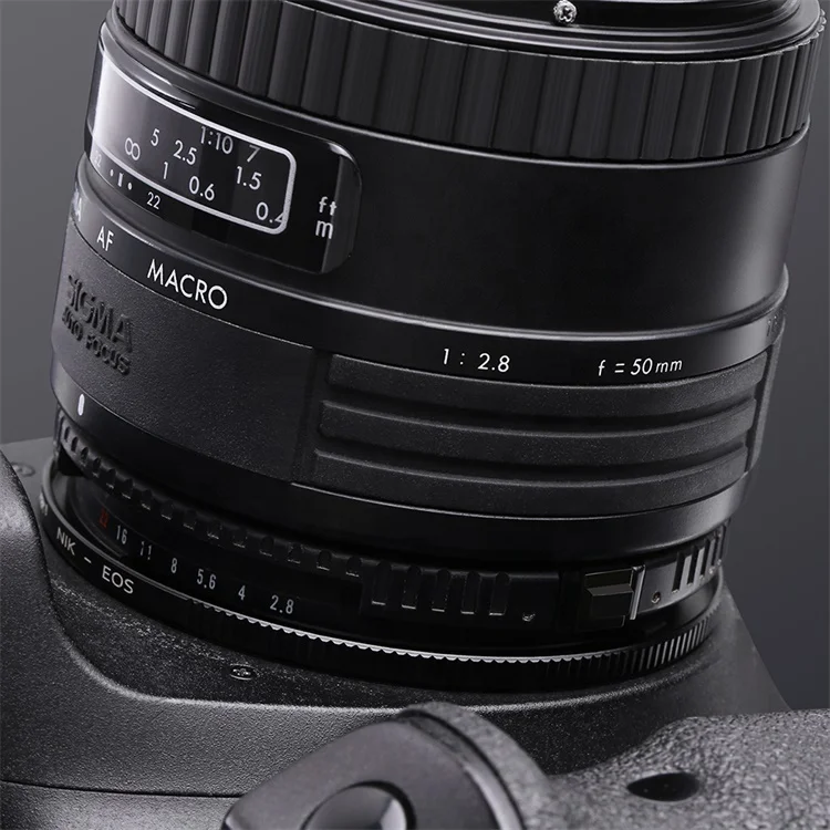 Adaptateur D'objectif K&F Concept – Monture Nikon AI Vers Canon EOS – Pour Appareil Photo Reflex