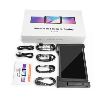 FOPO 13.3インチ トリプルポータブルモニター Amazon.co.jp: FOPO 13.3インチ トリプルポータブルモニター 14