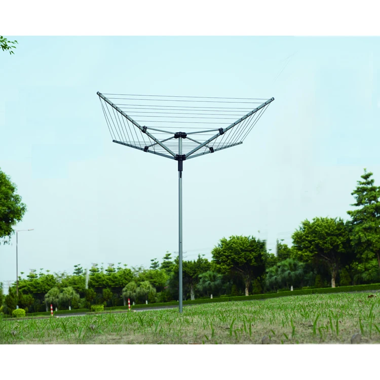 Factory Direct 40M 4 Arms Umbrella Shape Portable Clothesline for Outdoor and Home Dryer Rotary Clothes Drying Rack