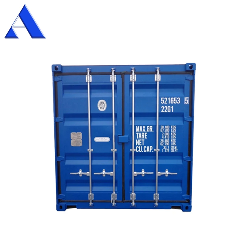 New and Used 20 Feet Length 20ft Steel Shipping Container in Tianjin Qingdao Dalian for Sale
