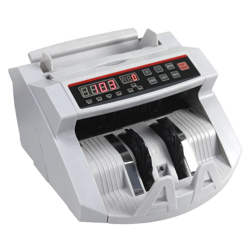 2108 UV/MG LED счетная машинка для денег MXN японская иена ILS TMT GBP мультивалютный Билл наличные Примечания счетчик детектор