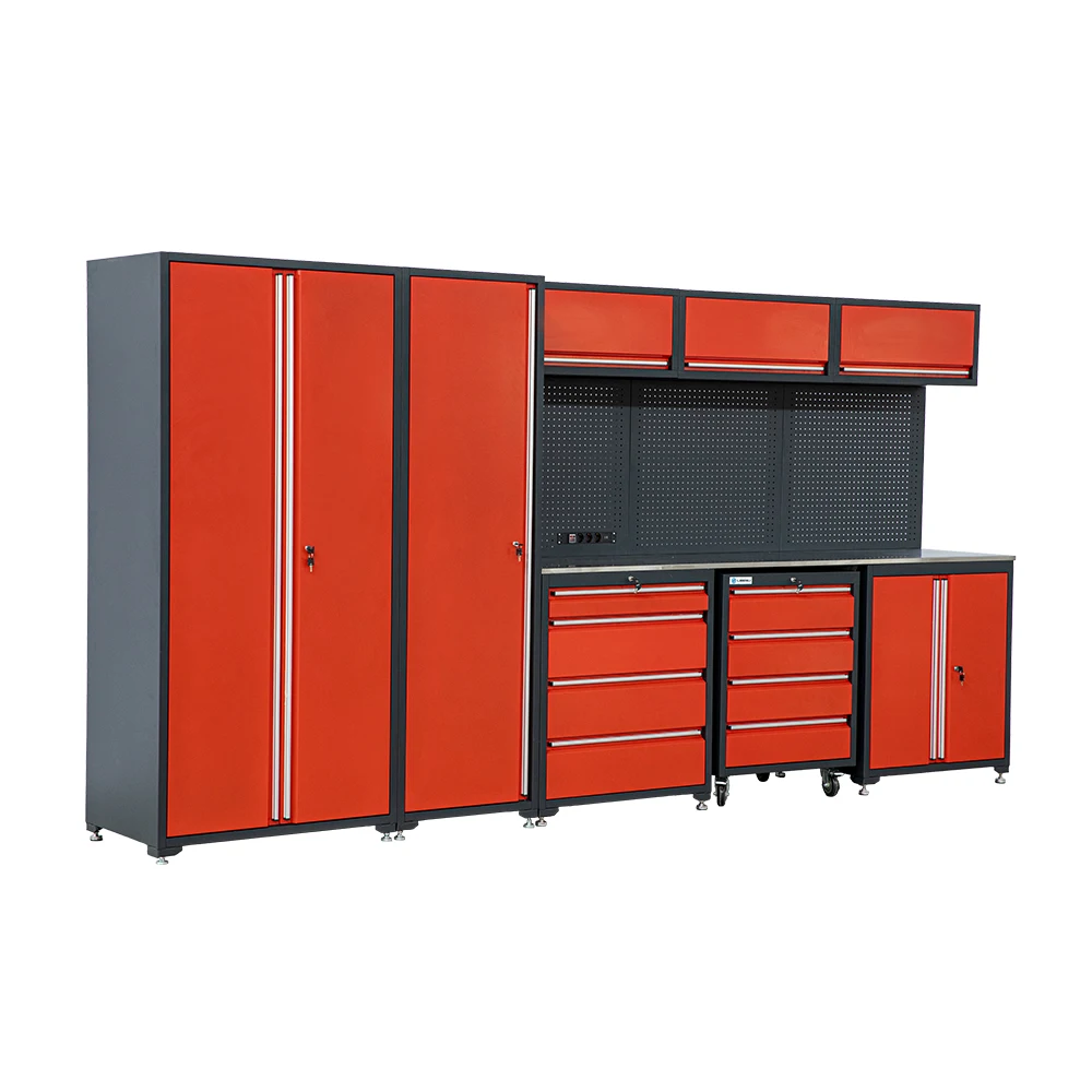 High Cabinet Combination Cabinet with Movable 4-drawer Tool Cabinet, Factory Direct Sale, Accept Customization factory