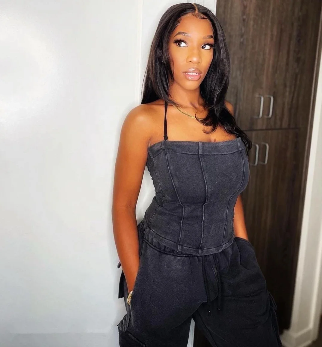 Оптовая продажа новый уличный карго-корсет KY с карманами соблазнительная укороченная толстовка на молнии капюшоном комплект для бега из 3 предметов корсет бретелях тренировочные штаны