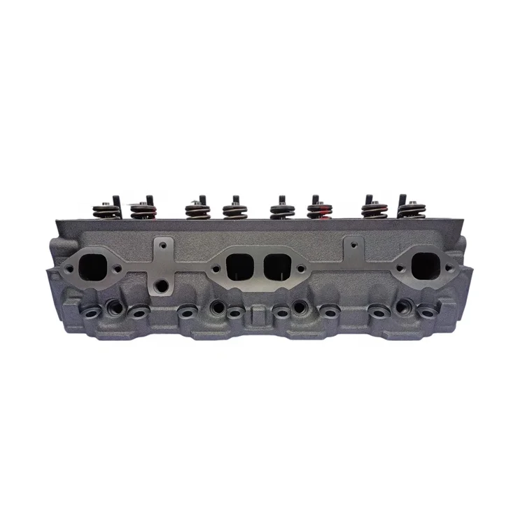 Полная Головка блока цилиндров в сборе SBC GM350 двигатель SBF GM V8 12558060 для Chevrolet Chevy 350