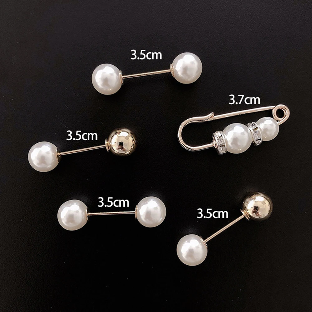 Rinhoo卡饰品套装可爱珐琅胸针别针珍珠领口小领翻领别针扣固定衣服隐形胸针| Alibaba.com