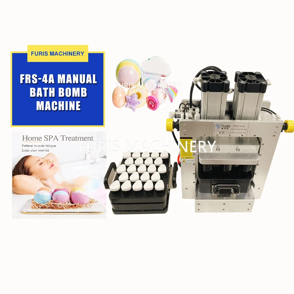 Semi Auto Pneumatic Hydraulic Press Bath Bomb Molding Machine Hot Sale Customized Mold Shampoo bar Block for USA Europe Market