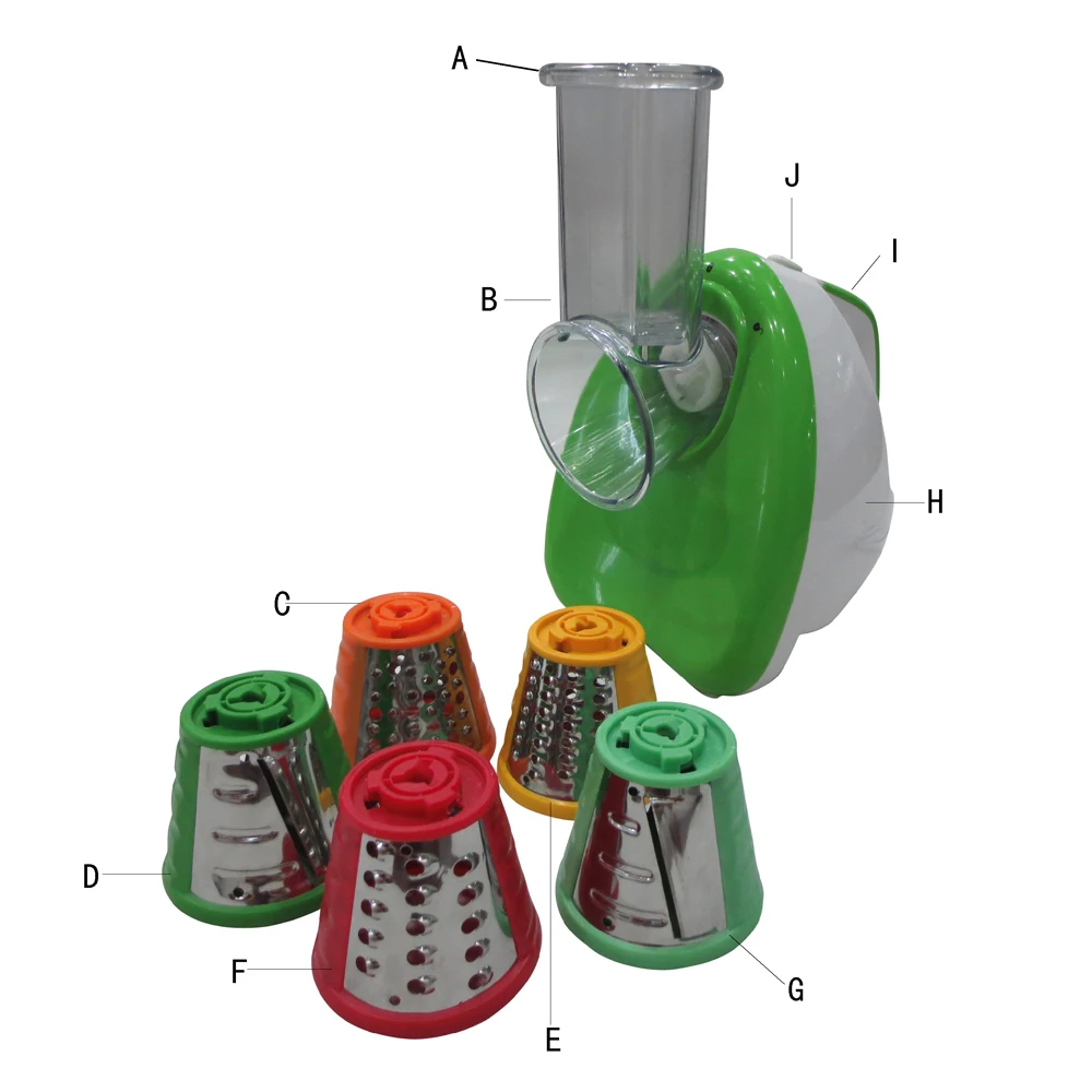 Electric Vegetable Slicer Shredder Food Processor Salad Maker