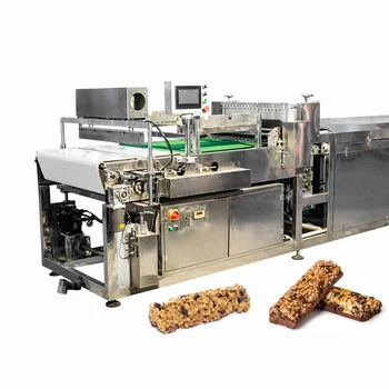 Hot selling automatic cereal bar snack food pressing and cutting machine energy protein bar production line