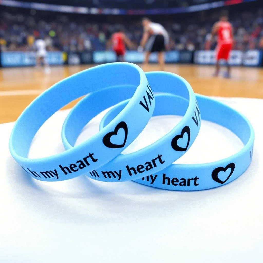 Music Note Silicone Bracelets - 4 Pack Wristbands For Music Lovers & Musicians