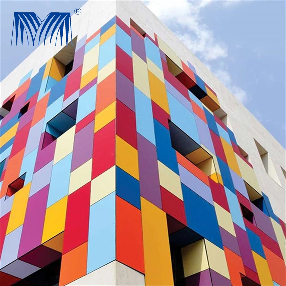 Cutting Column Acp 4mm Sheet Acm Board Decorative Made of Exterior Design System Materials Wall Cladding Exterior Decoration