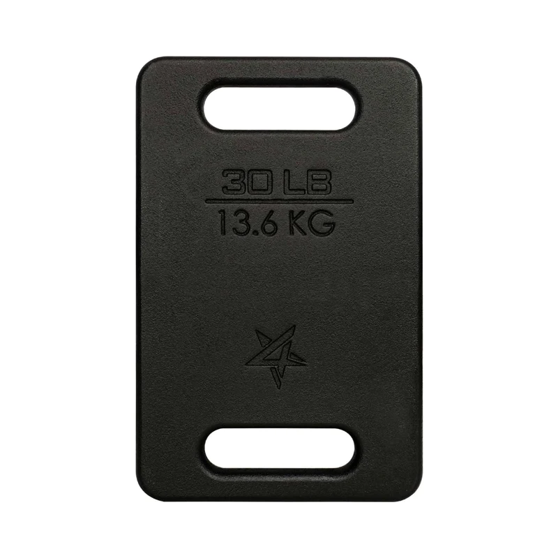 Cast Iron Ruck Plate, Weighted Plate for Rucking, Swings, Squat, Strength Training - Multiple Weights