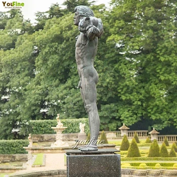 ブロンズ製オルフェウスとヒョウの彫刻 180cm 屋外公園装飾の販売