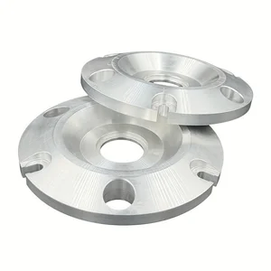 CNC Machining Services for 316L Stainless Steel High-Temperature Resistant Threaded Water Pump Flange with Anti-Slip Feature