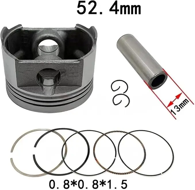 Forzza Pistons High Quality Motorcycle Engine Parts Piston Ring Kit FORZA for Forza ...