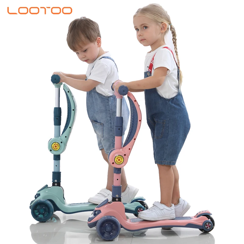 Girls Age 6 Toy Flicker Kick Scooter For Children / Children Scooter
