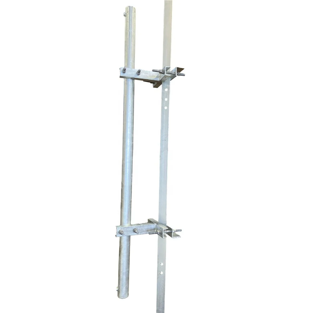 Support Antenne CB/radioamateur Rotatif 180° - Fixation Lèvre De Coffre/hayon - Acier Inoxydable, Double Axe, Prise SO239 - 5