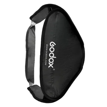 Godox Softbox 80*80cm + S Type Bracket Stable Bowens Mount Foldable Light Box Kit for Photography detail image