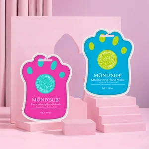 OEM Organic Moisturizing Hand Foot Mask Hydrating Foot Peeling Mask Repairing Hand Mask Gloves Moisturizing Cream Hand Foot Care