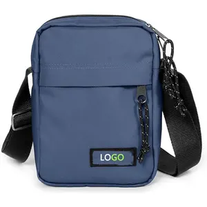 Luxury Fashionable Single Shoulder Crossbody Sling Messenger Bag with Logo Phone & Bottle Holder for Teens