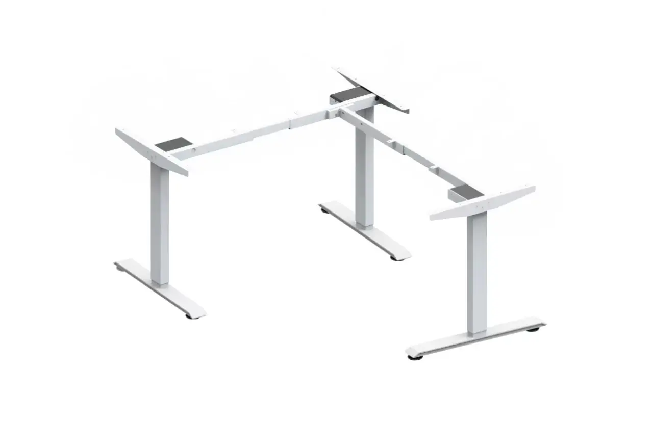 L Shaped Electric Standing Stand Up Office Desk Height Adjustable
