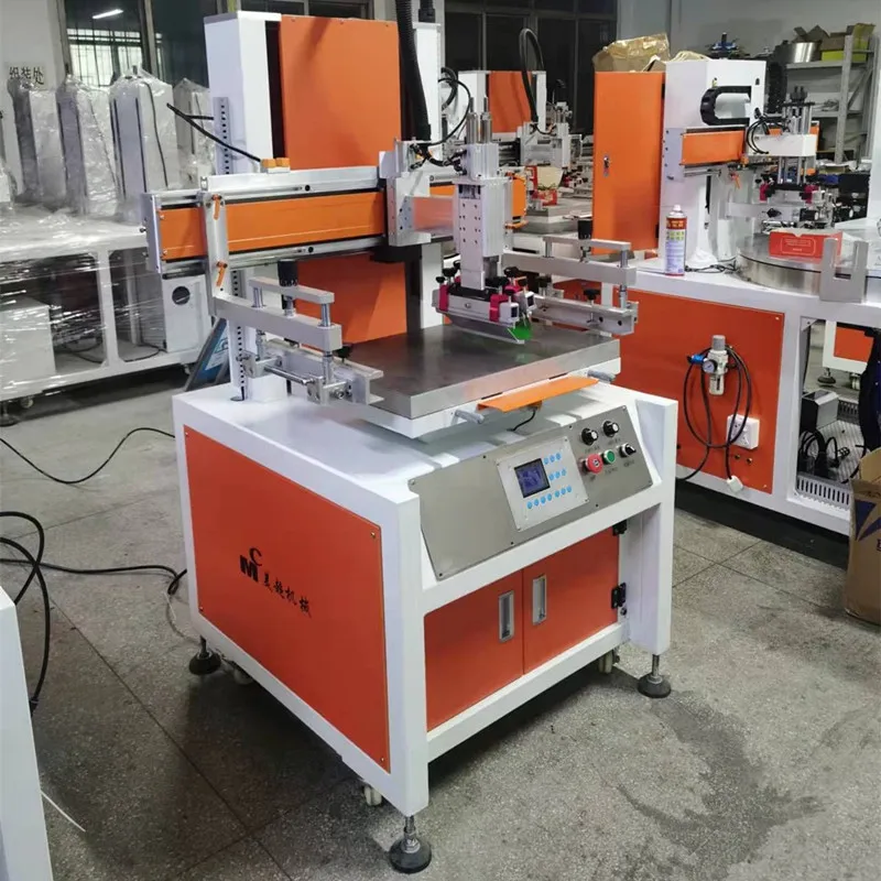 High Accuracy Flatbed Screen Printing Machine 4060 Desktop Type for PE Bag and Paper and Plastic Material Product Printing