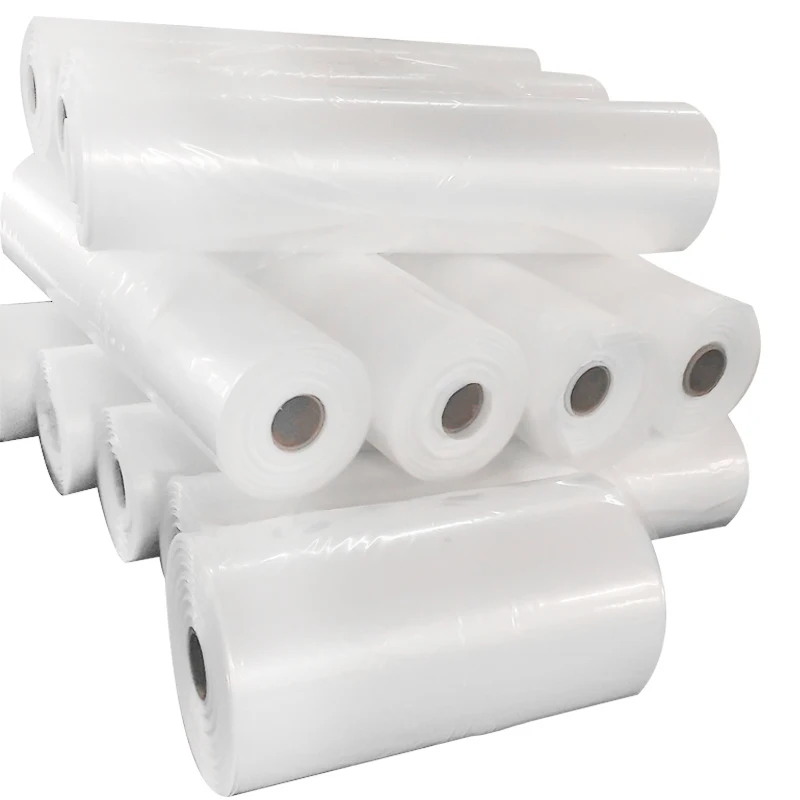High Quality And Durable White Transparent Plastic Film Mulch Intensification Thickness Cheap Plastic Film Rolls